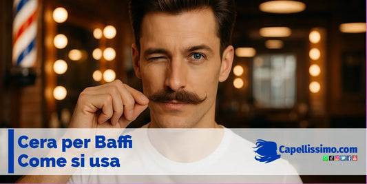 Cera per baffi come si usa e come modellarli