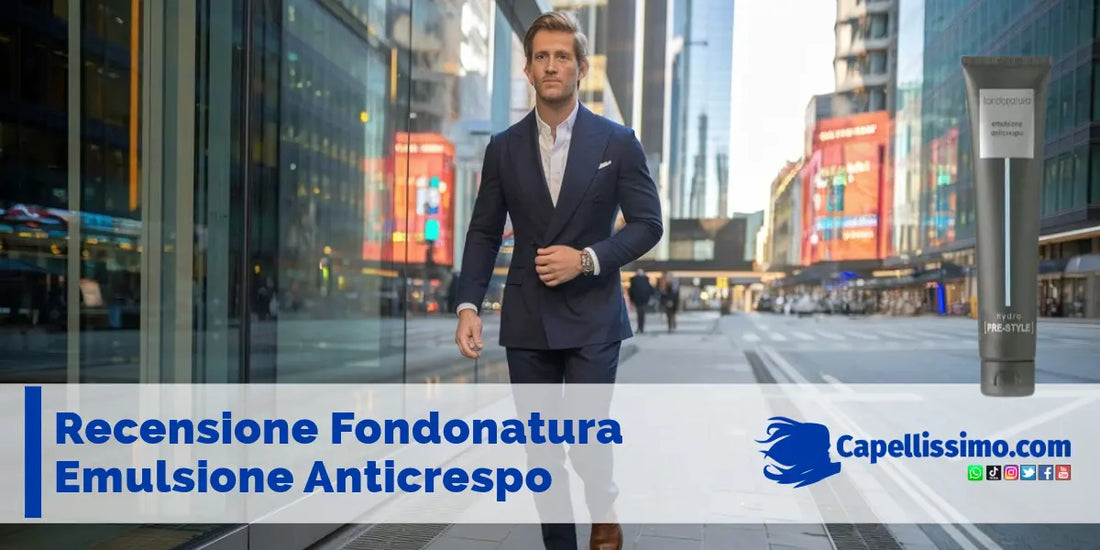 Recensione fondonatura emulsione anticrespo uomo hydro