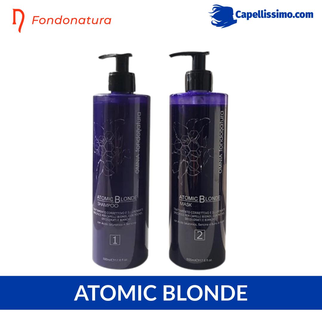 Fondonatura Atomic Blonde Trattamento illuminante capelli biondi