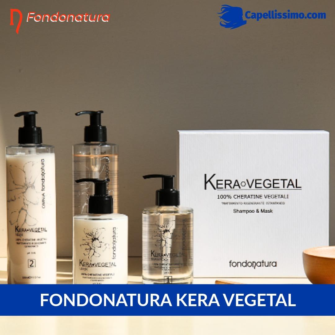 Kera Vegetal Fondonatura: linea per capelli danneggiati, porosi e crespi