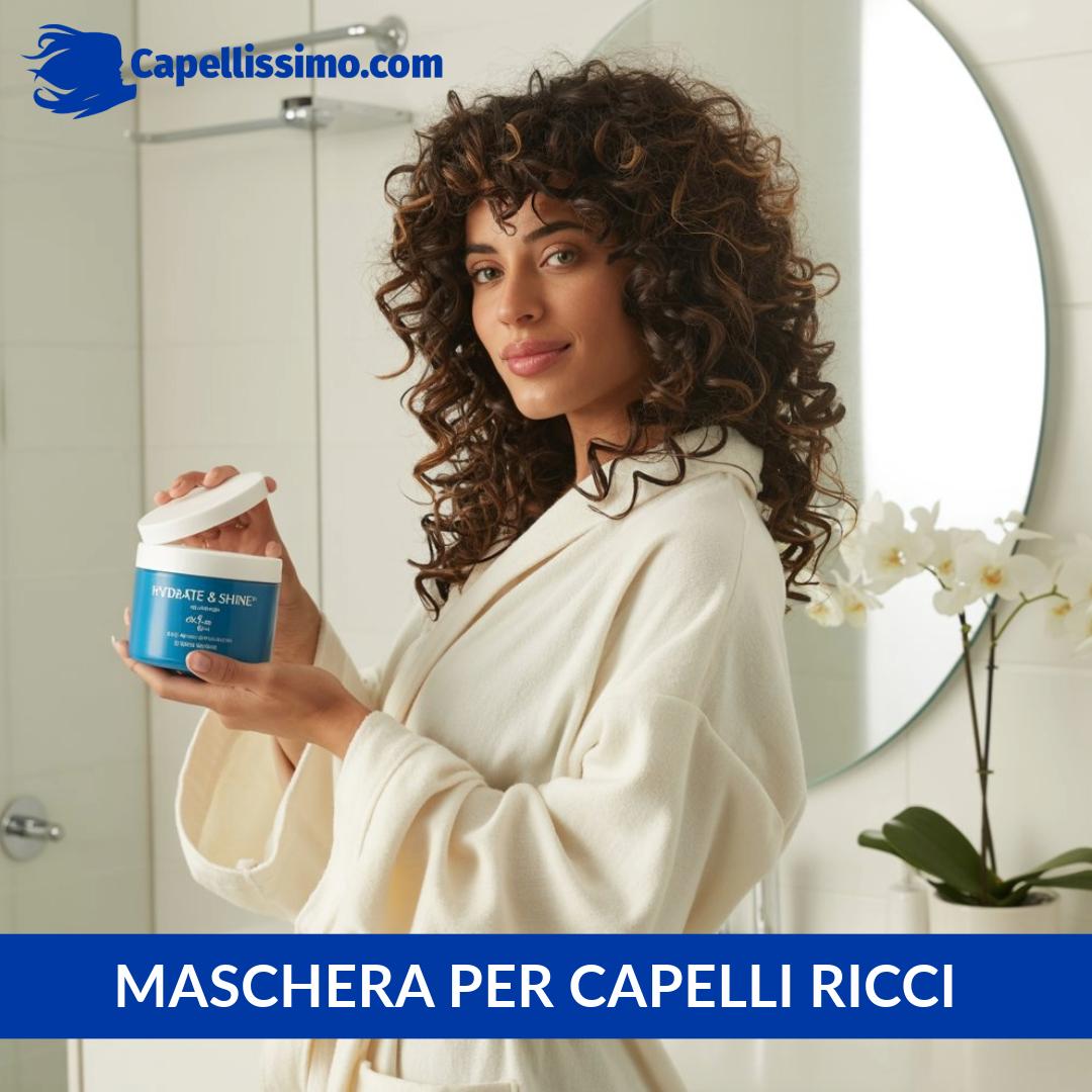 Maschera capelli ricci
