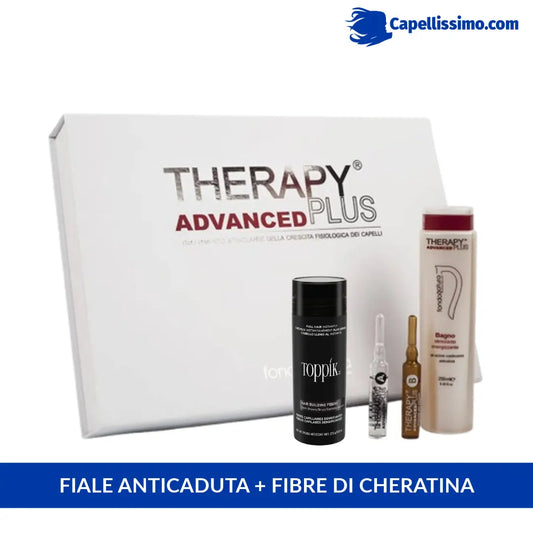 fibre di cheratina insieme a filae anticaduta