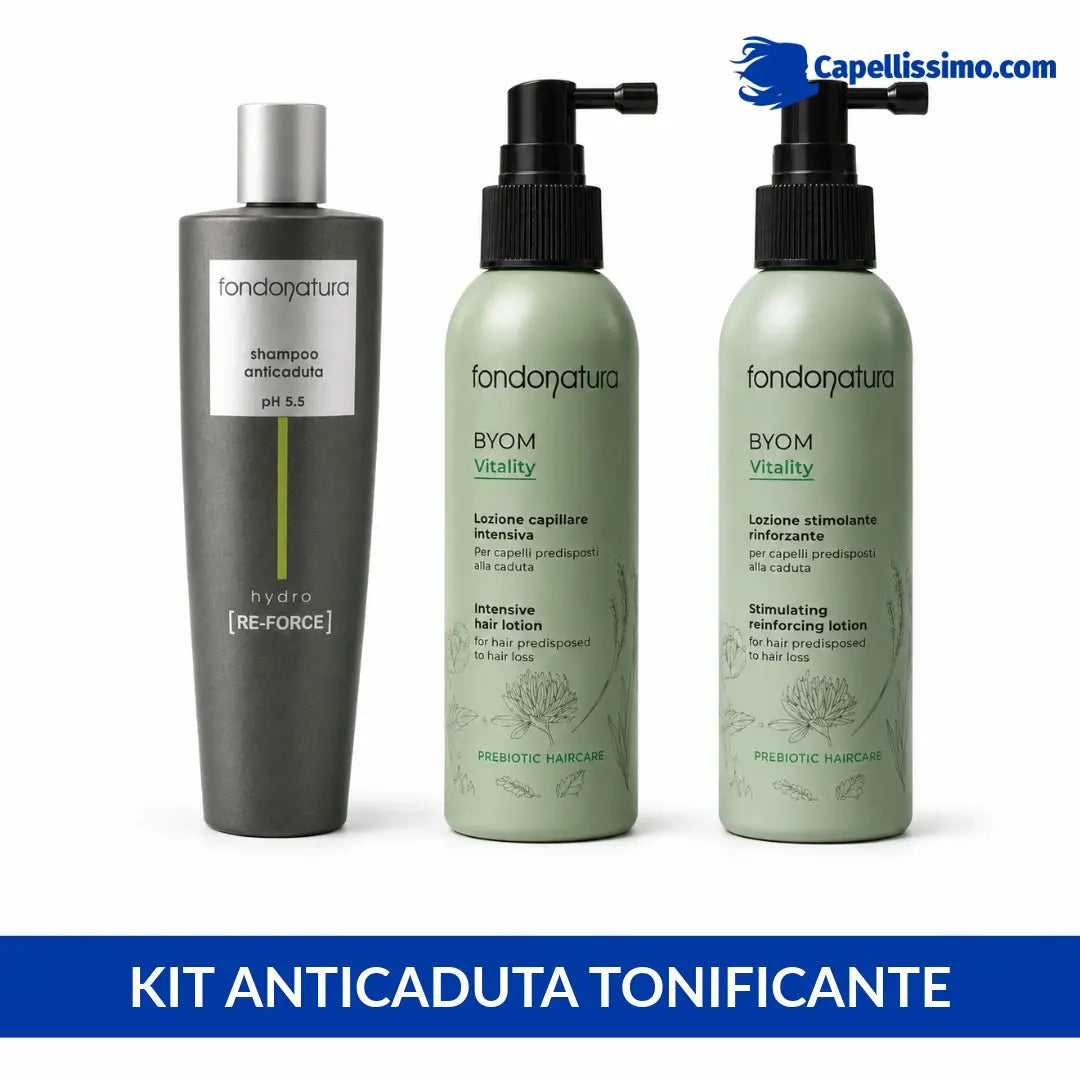 Fondonatura kit anticaduta tonificante capelli