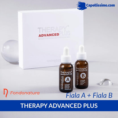 Fondonatura therapy plus advanced fiale per capelli A e B