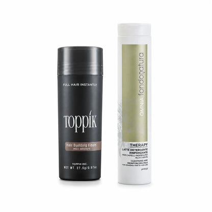 Shampoo anticaduta donna e fibre di cheratina