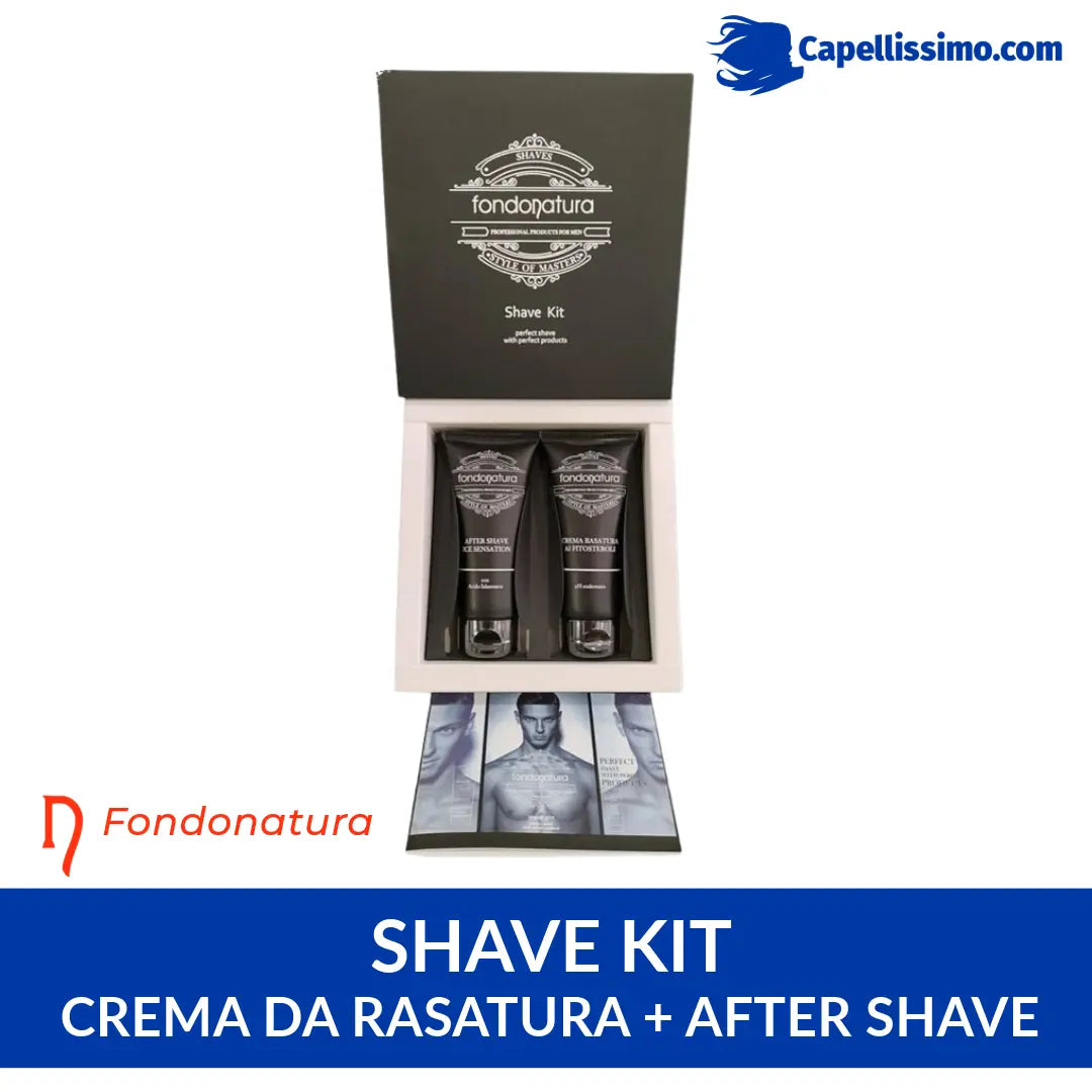 kit rasatura barba uomo professionale