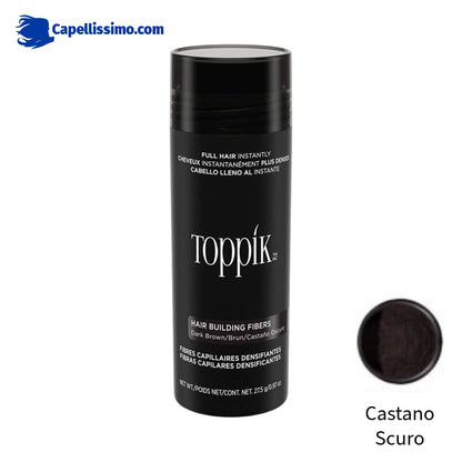 Toppik Kit Completo. Fibre, fissante, erogatore e pettine.