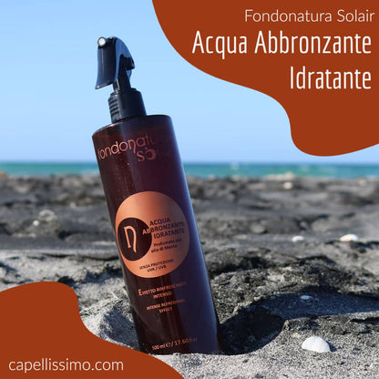 Acqua solare abbronzante fondonatura